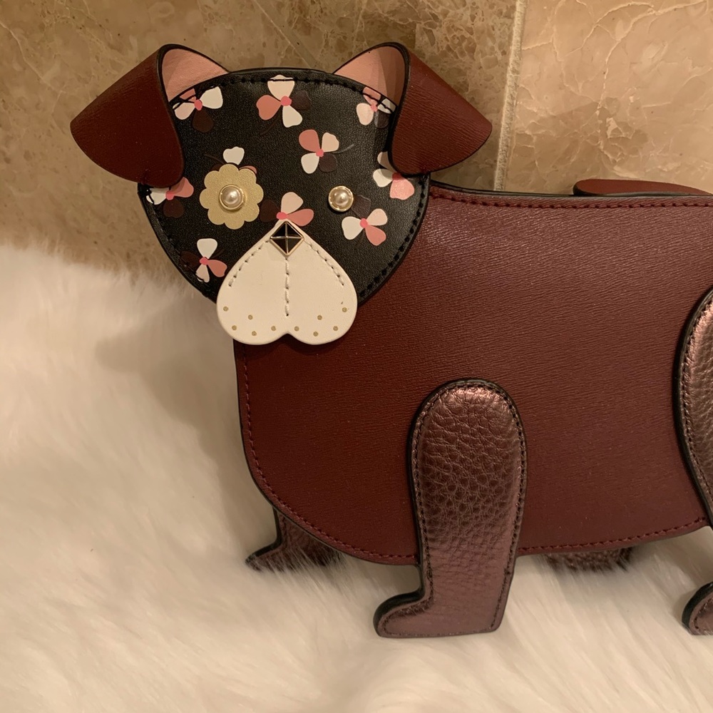 Dog crossbody WKRU6239 floral pup Kate spade NY - Picture 3 of 8